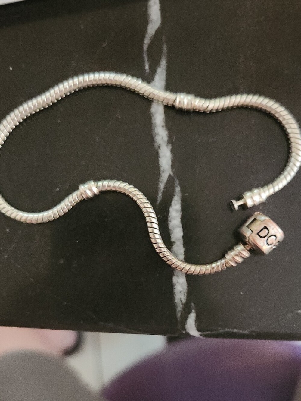Silver Plated Snake Chain Bracelet
